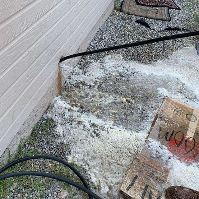 cleaning drains